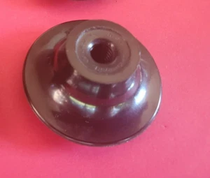 Perilla redonda de empuje/tire 1,5" OD roscada 1/4-20 dedos para pulgar cajones gabinete 3006J - Imagen 1 de 7