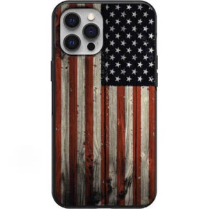 USA American Flag Wood Design Phone Case for iPhone 7 8 X XS XR SE 11 12 13 14 P - Picture 1 of 31