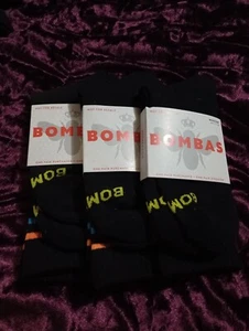 New black 3 pack med Bombas socks - Picture 1 of 1
