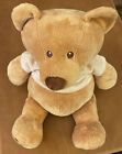 Baby Ganz Wee Tee Tan Bear with Rattle Plush 18"