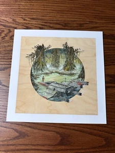 Star Wars Degobah Luke Yoda Limited Movie Art Print BNG | Mondo - Picture 1 of 6