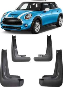 Genuine Splash Guards Mud Flaps For 2013-2020 Mini Cooper S / One F55 F56 F57 - Picture 1 of 9