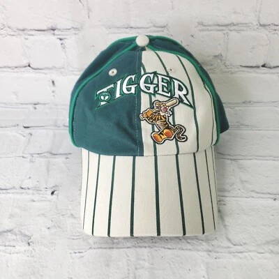 Chapéu de beisebol adulto listrado verde tigre Walt Disney World 100% algodão - Imagem 1 de 4