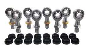 CHROMOLY 4 LINK KIT 5/8 HEIM JOINT WITH 5/8 ALUMINUM CONE SPACERS HEIMS - Picture 1 of 6