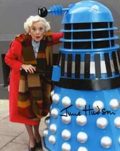 Doctor Who Autograph: JUNE HUDSON (Costume Designer) Signed Photo - Picture 1 of 1