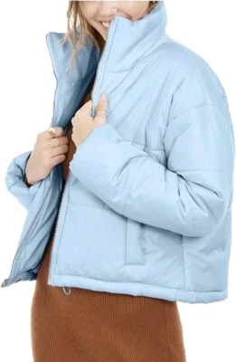 Abrigo acolchado de invierno Celebrity rosa para mujer azul XL Foto 1 de 4