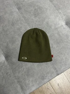 Vintage Oakley embroidered logo USA Gorpcore Y2K hat Military Green Colour - Picture 1 of 7
