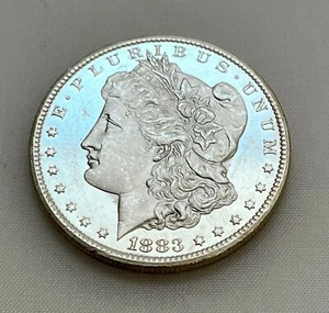 1883-CC Morgan Silver Dollar BU Gem Rare Coin 👀 Looks Super Proof - Picture 1 of 16