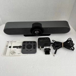 Logitech Meetup V-R0007 Video Conference Camera for HD with Adapter and Remote - Photo 1/10
