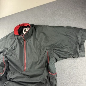 FootJoy Jacket Men’s XL Black DryJoys Pullover Golf Tour Collection Waterproof - Picture 1 of 12