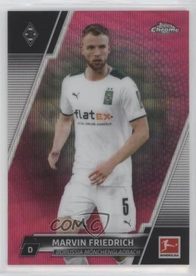 2021-22 Topps Chrome Bundesliga Magenta Wave Refractor /399 Marvin Friedrich #14 - Image 1 of 2