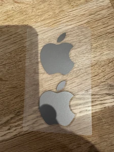 Autocollants Apple x2 authentiques - Photo 1/1