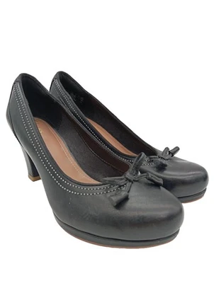 CLARKS Tacones de plataforma Mujeres Tacones Talla EU 37.5 negro look casual - Imagen 1 de 4