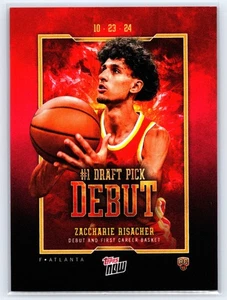 2024-25 Topps Now #2 Zaccharie Risacher - Atlanta Hawks - Bild 1 von 2