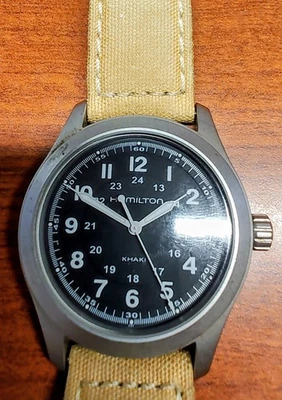 Hamilton Khaki Field Quartz 38mm Watch - Image 1 of 4