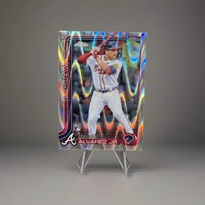 2025 Topps Chrome - Nacho Alvarez Jr. #75 RayWave Refractor (RC) - Picture 1 of 4