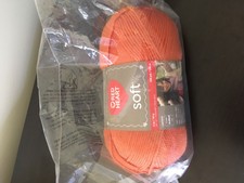 Red Heart Soft Yarn 5 oz Tangerine