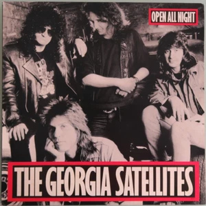 MINT Georgia Satellites Open All Night Australia issue 12'' vinyl Lp 1988 rare - Picture 1 of 5