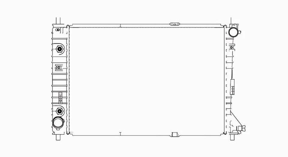 Radiador Ford Mustang 1997-2004 nuevo Foto 1 de 1