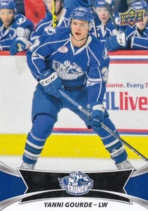 YANNI GOURDE 2016-17 16-17 UPPER DECK AHL BASE #39 SYRACUSE CRUNCH - Picture 1 of 1