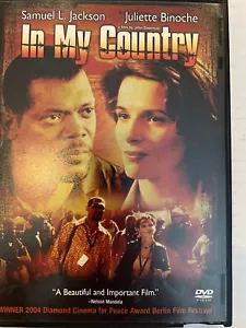 In My Country (DVD 2004) Samuel L Jackson Juliette Binoche Romantic Drama - Picture 1 of 3