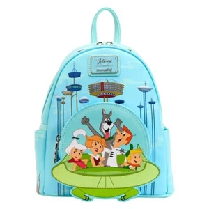 The Jetsons Raumschiff von Loungefly Tasche Charm exklusiver Mini-Rucksack Retro SÜSS - Bild 1 von 6