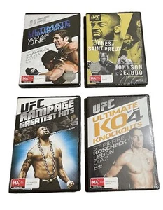 UFC DVD Bundle x 4 197 K04 Rampage Greatest Hits Ultimate Submissions Vol 1 New - Bild 1 von 5