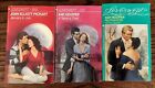 Lot of 3 Vintage LOVESWEPT Romance Novels - Kay Hooper & Joan Elliott Pickart