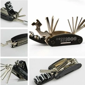 Bike Repair Tools Kit 11-in-1 Bicycle Multi Tool Kit for Maintenance Repair Set - Picture 1 of 1