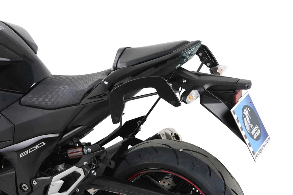 KAWASAKI Z 800/E VERSION PANNIERS H & B ROYSTER NEO WITH C-BOW KIT 2013-2016 — 第 1/4 张图片