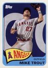 2021 Topps - 1965 Topps Redux #T65-3 Mike Trout Los Angeles Angels Baseball Card