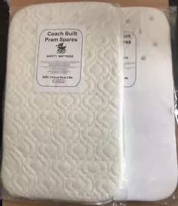 Colchón de seguridad para cuna de cabecera Chicco NEXT2ME junto a mí con cremallera HECHO EN REINO UNIDO - Imagen 1 de 6