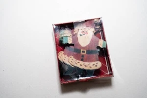 De Colección Papá Noel 9" Papel Recortado Guirnalda Vacaciones Navidad Navidad Navidad Pipa - Imagen 1 de 4
