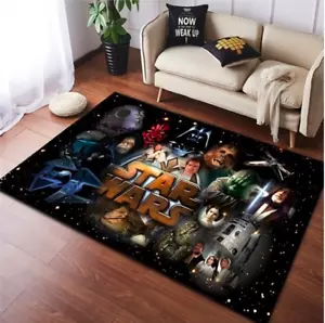 rug Floor Mat star wars luke darth starwars Anime children's play carpet 6 - Picture 1 of 26
