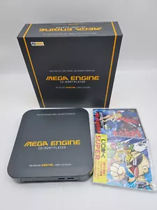 Console Mega Engine Cd-Rom ² Player Dark Grey Mega CD And PC Engine Brand New - Picture 1 of 11