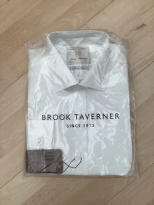 Brook Taverner weißes Langarmshirt. Groß / 16" - Bild 1 von 1