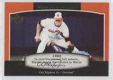 2007 Upper Deck Cal Ripken Jr Commemorative Box Set Cal Ripken Jr #6 HOF