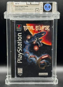 Total Eclipse Turbo Sony PlayStation PS1 Longbox Jewel Case Sealed WATA 9.8 A - Picture 1 of 2