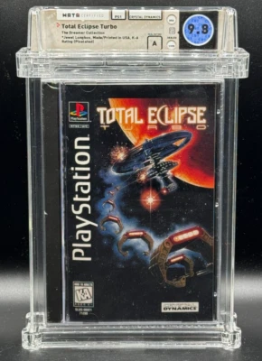 Total Eclipse Turbo Sony PlayStation PS1 Longbox Jewel Case Sigillato WATA 9.8 A - Immagine 1 di 2