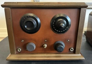 Vintage Regenerative Detector & 1 Rf / 1 Af 01A Tube Amp Caswell Runyan Co. RARE - Picture 1 of 15