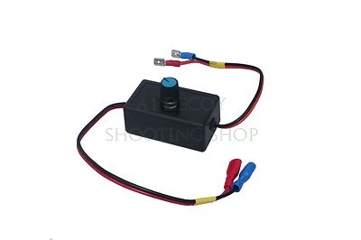 A1 DECOY CONTROLADOR DE VELOCIDAD DE ALETA TURBO DE PALOMA 12V CONTROL REÓSTATO Ideal para cuervos también