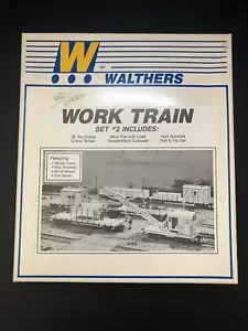 Very RARE Walthers HO Work Train Set #2 Southern Railway 932-97 NOS! LOOK - Picture 1 of 7