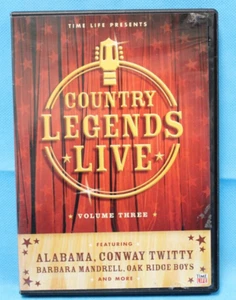Time Life Country Legends Live (DVD Volume Three) - Picture 1 of 3