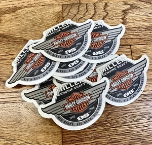 Harley Davidson Aufkleber 95th Anniversary Miller Original Draft Canvas 9 Stück - Bild 1 von 12