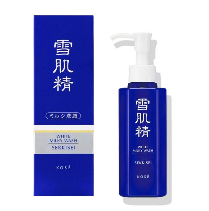 Jabón facial blanco lechoso Kose SEKKISEI 140 ml de Japón Foto 1 de 4