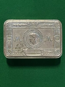 VINTAGE WW1 BRASS PRINCESS MARY CHRISTMAS 1914 TIN (NO CONTENTS) - Picture 1 of 7