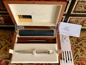 BREGUET SILVER BALLPOINT PEN CONVERTIBLE TO PENCIL,BOX PAPERS, BEEAH GROUP - Picture 1 of 20