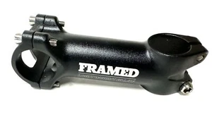 Framed Alloy 1-1/8" x 100mm x 31.8mm 6 degrees Threadless Bike Stem Black New - Picture 1 of 6