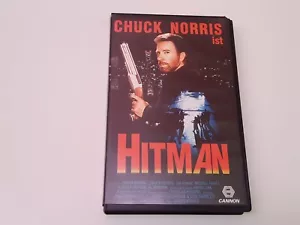 Hitman 1991 Uncut VHS German PAL Cannon Video Großbox Chuck Norris Michael Parks - Bild 1 von 5