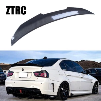 Carbon Fiber Trunk Wing Spoiler For BMW E90 4Door/E90 M3 2004-2011 Foto 1 de 4